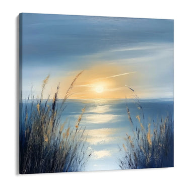 Quadro Stampa su Tela Tramonto Lento - CupidoDesign