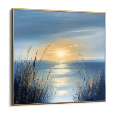 Quadro Stampa su Tela Tramonto Lento - CupidoDesign