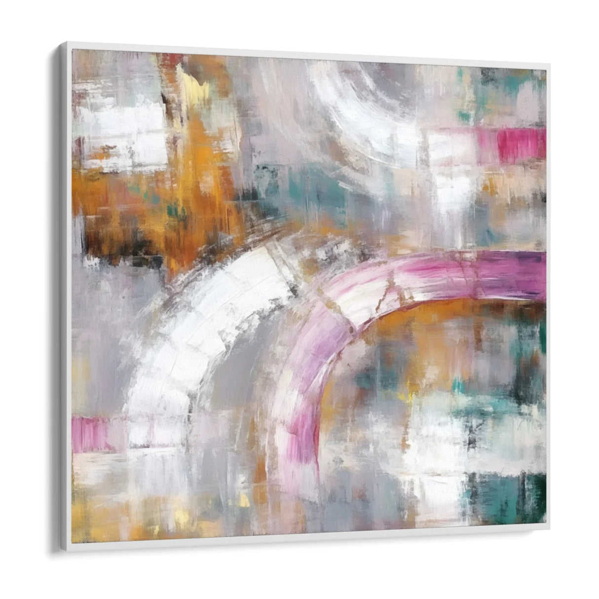 Quadro Stampa su Tela Tramonto Liquido - CupidoDesign
