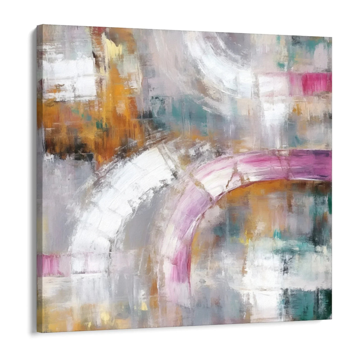 Quadro Stampa su Tela Tramonto Liquido - CupidoDesign