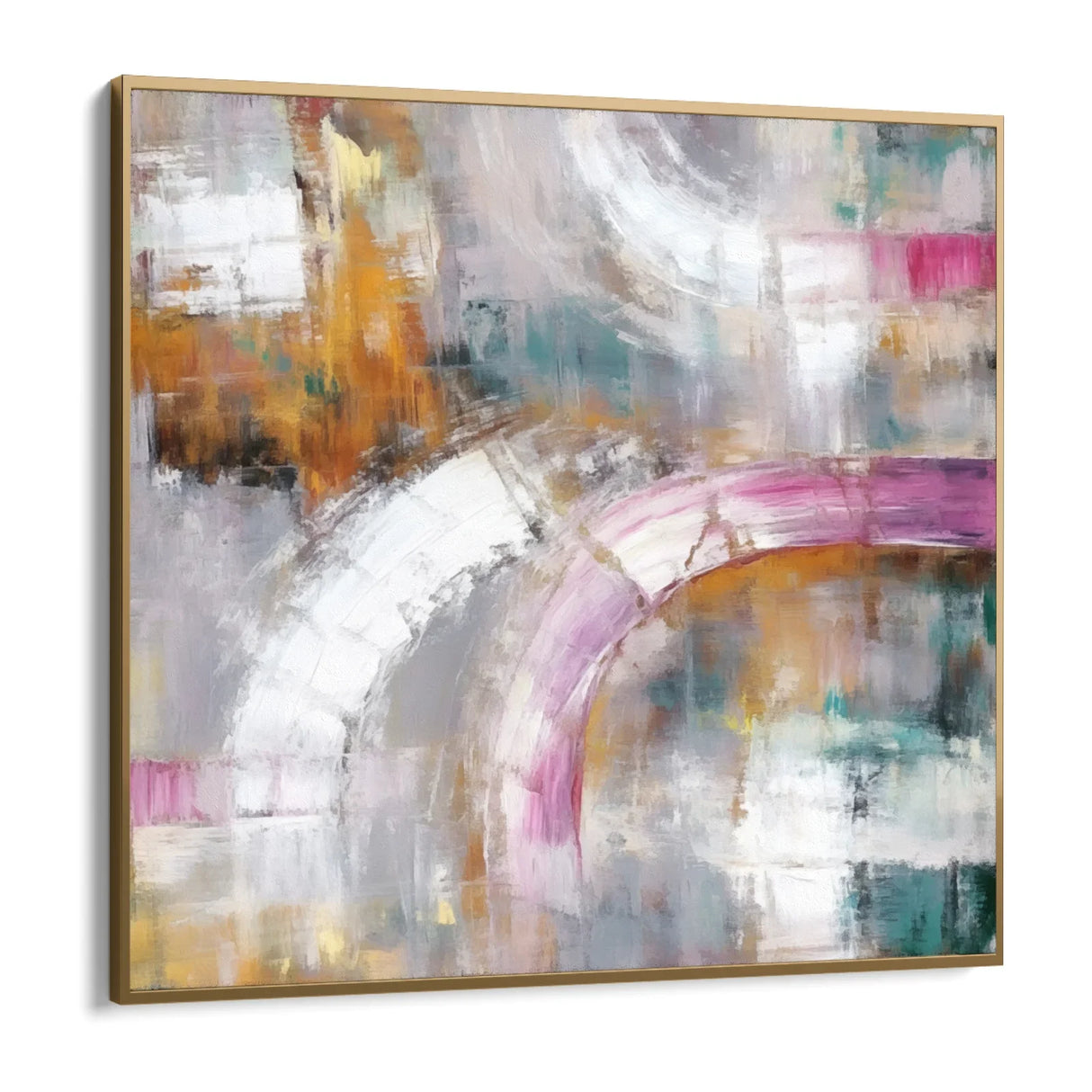 Quadro Stampa su Tela Tramonto Liquido - CupidoDesign
