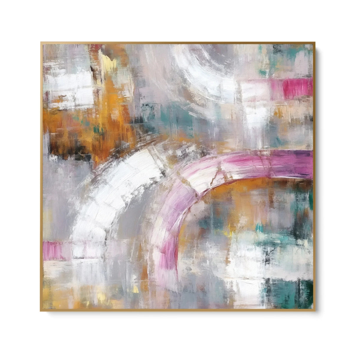 Quadro Stampa su Tela Tramonto Liquido - CupidoDesign