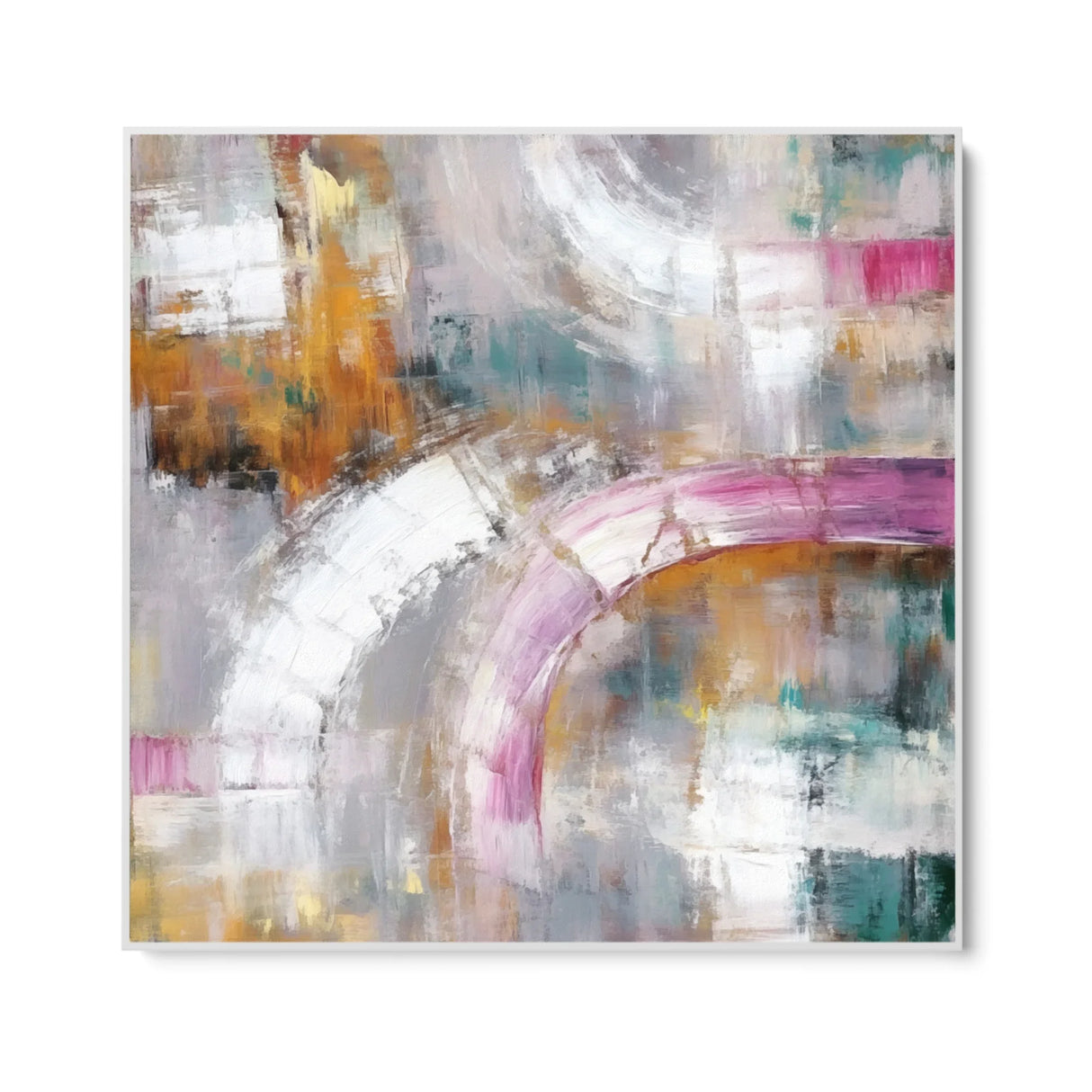 Quadro Stampa su Tela Tramonto Liquido - CupidoDesign