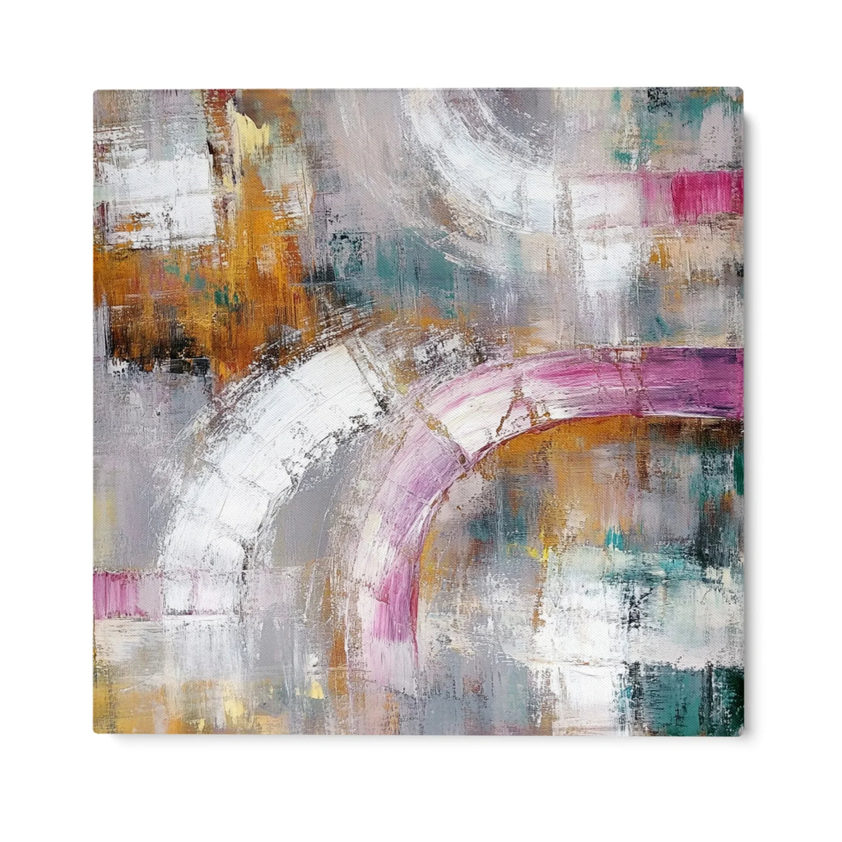 Quadro Stampa su Tela Tramonto Liquido - CupidoDesign