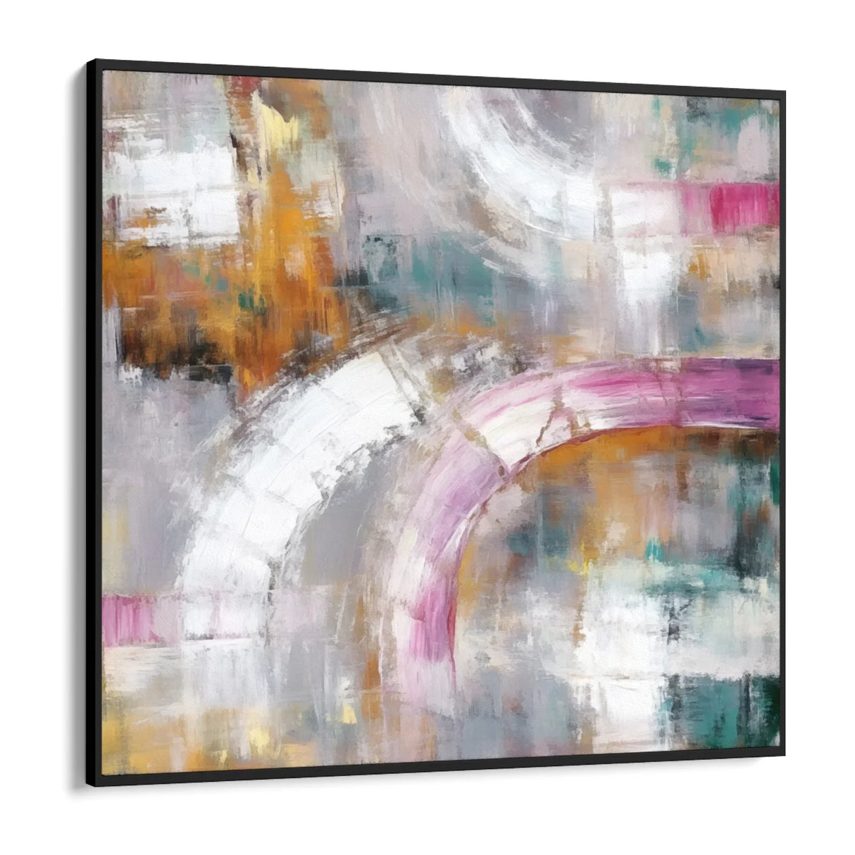 Quadro Stampa su Tela Tramonto Liquido - CupidoDesign