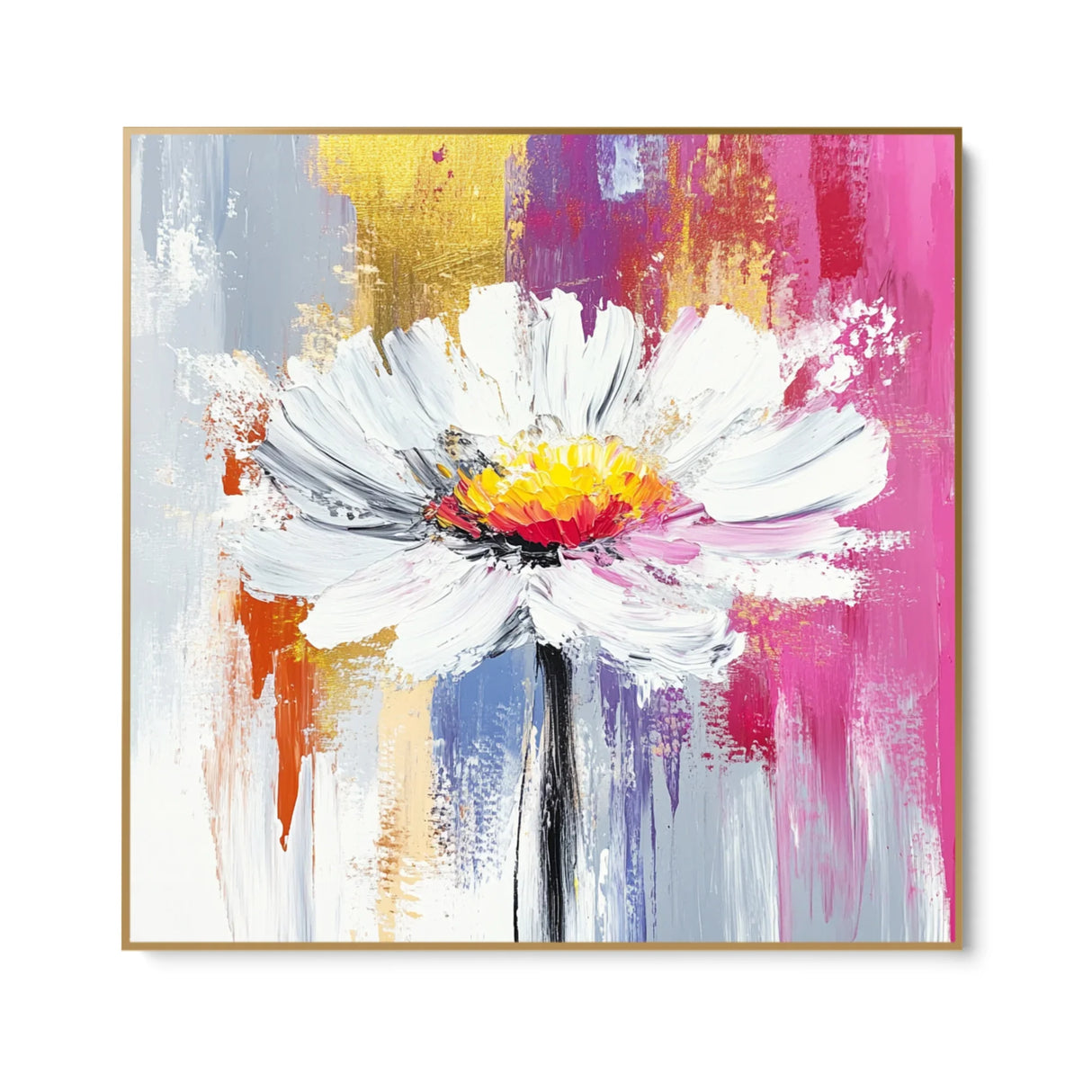 Quadro Stampa su Tela Tramonto Rosa - CupidoDesign
