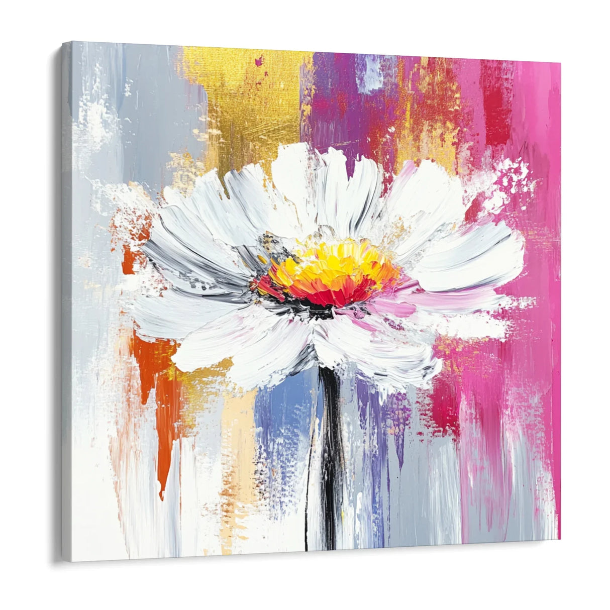 Quadro Stampa su Tela Tramonto Rosa - CupidoDesign