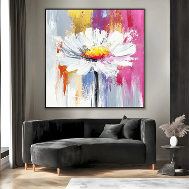 Quadro Stampa su Tela Tramonto Rosa - CupidoDesign