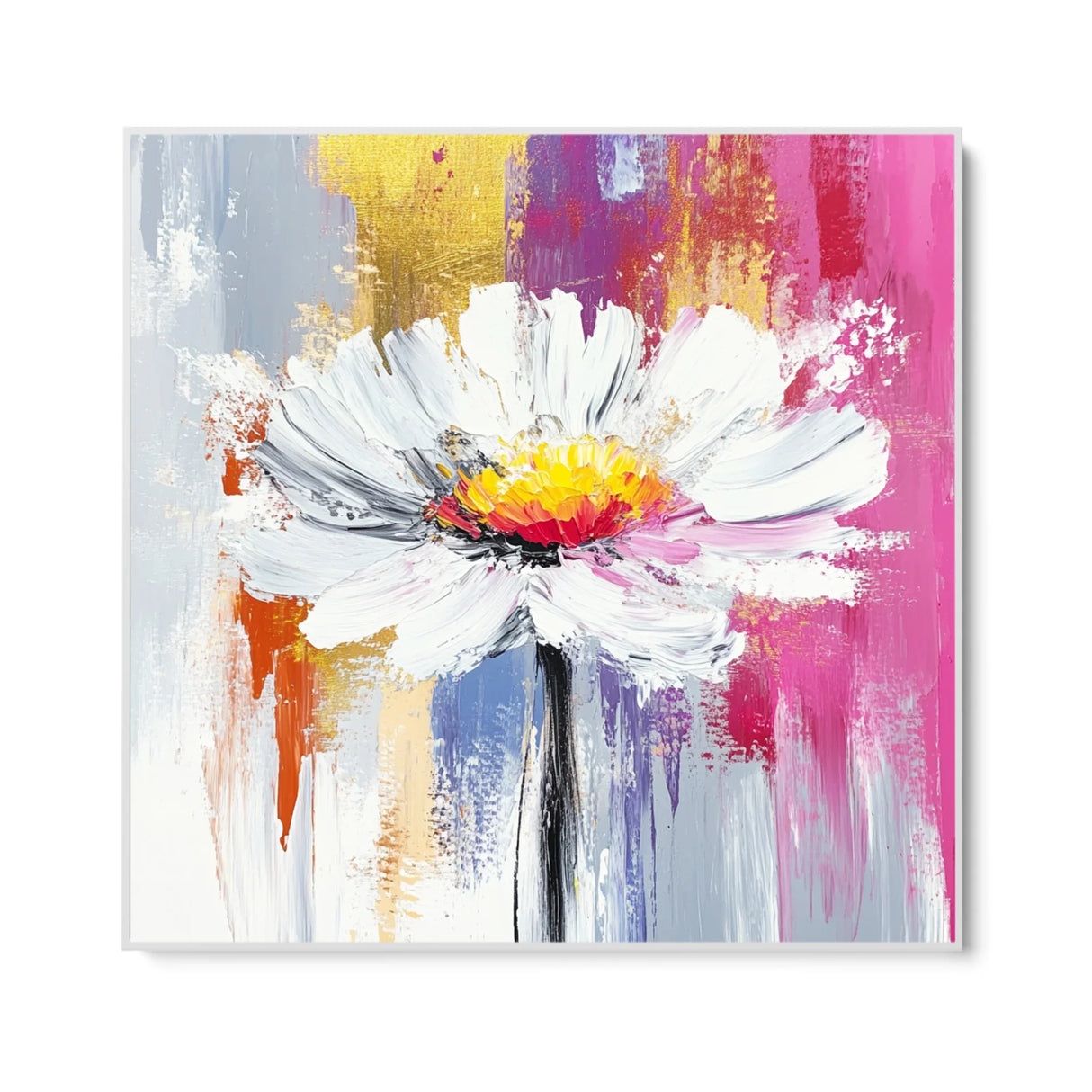 Quadro Stampa su Tela Tramonto Rosa - CupidoDesign