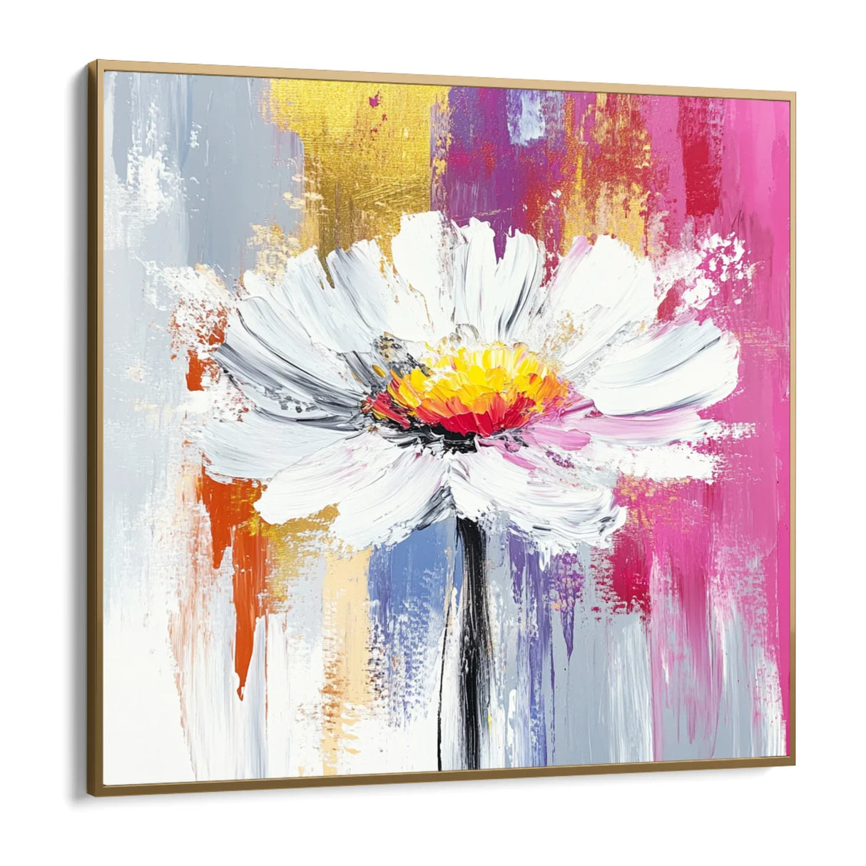 Quadro Stampa su Tela Tramonto Rosa - CupidoDesign