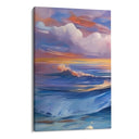Quadro Stampa su Tela Tramonto al Mare - CupidoDesign