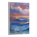 Quadro Stampa su Tela Tramonto al Mare - CupidoDesign