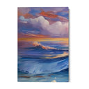 Quadro Stampa su Tela Tramonto al Mare - CupidoDesign