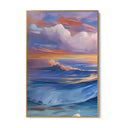 Quadro Stampa su Tela Tramonto al Mare - CupidoDesign