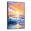 Quadro Stampa su Tela Tramonto al Mare - CupidoDesign