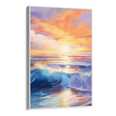Quadro Stampa su Tela Tramonto al Mare - CupidoDesign