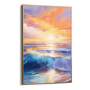 Quadro Stampa su Tela Tramonto al Mare - CupidoDesign