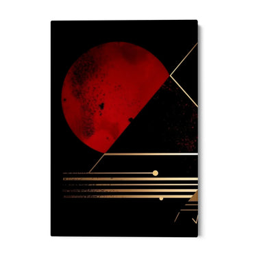 Quadro Stampa su Tela Tramonto d'astrazione - CupidoDesign