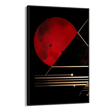 Quadro Stampa su Tela Tramonto d'astrazione - CupidoDesign