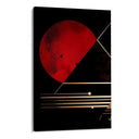 Quadro Stampa su Tela Tramonto d'astrazione - CupidoDesign