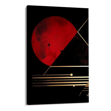 Quadro Stampa su Tela Tramonto d'astrazione - CupidoDesign