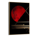 Quadro Stampa su Tela Tramonto d'astrazione - CupidoDesign