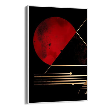 Quadro Stampa su Tela Tramonto d'astrazione - CupidoDesign