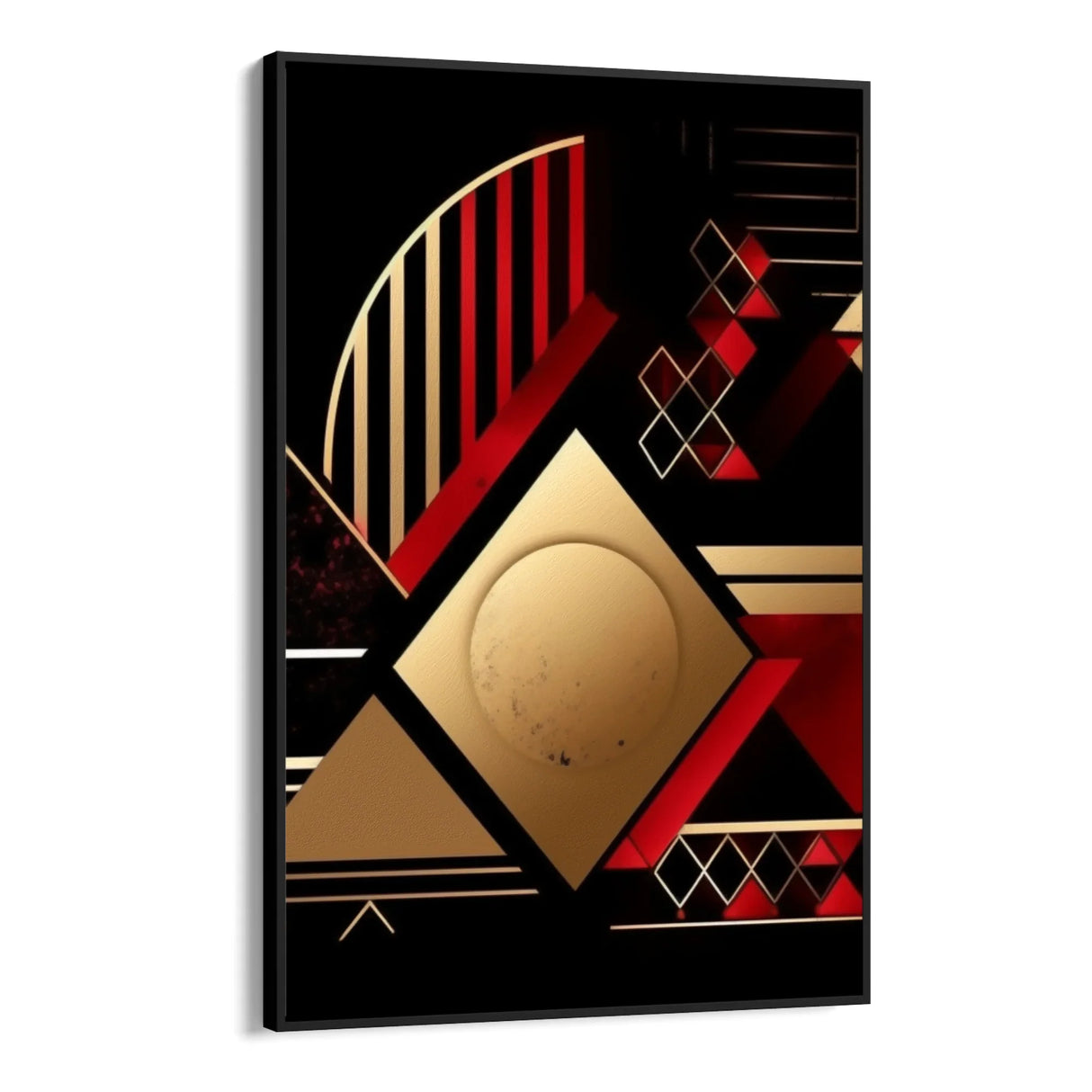 Quadro Stampa su Tela Tramonto d'astrazione - CupidoDesign