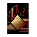 Quadro Stampa su Tela Tramonto d'astrazione - CupidoDesign