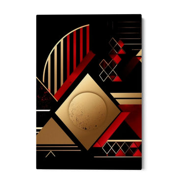 Quadro Stampa su Tela Tramonto d'astrazione - CupidoDesign