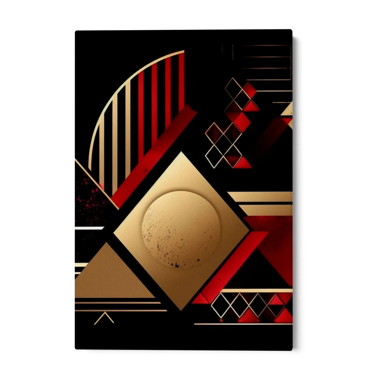 Quadro Stampa su Tela Tramonto d'astrazione - CupidoDesign