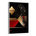 Quadro Stampa su Tela Tramonto d'astrazione - CupidoDesign