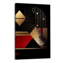 Quadro Stampa su Tela Tramonto d'astrazione - CupidoDesign