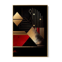 Quadro Stampa su Tela Tramonto d'astrazione - CupidoDesign