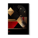 Quadro Stampa su Tela Tramonto d'astrazione - CupidoDesign