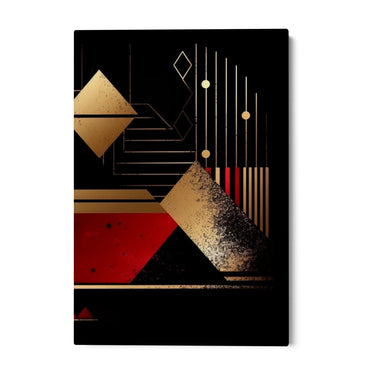 Quadro Stampa su Tela Tramonto d'astrazione - CupidoDesign