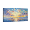 Quadro Stampa su Tela Tramonto sul mare - CupidoDesign