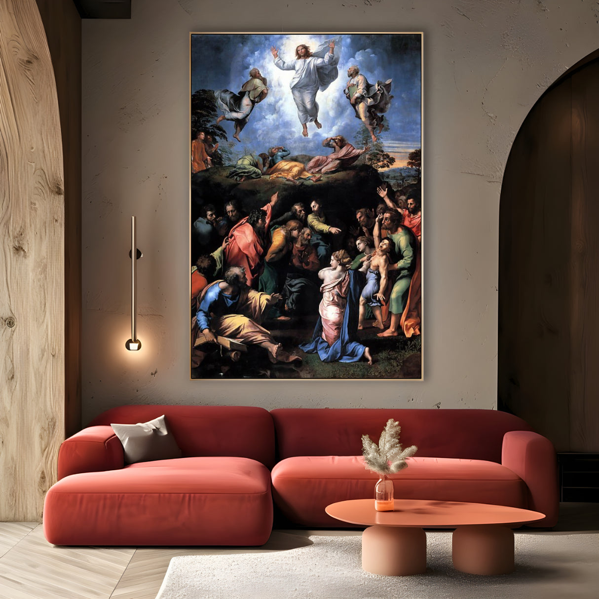 Quadro Stampa su Tela Trasfigurazione, Raffaello Sanzio - CupidoDesign