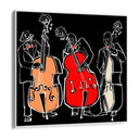 Quadro Stampa su Tela Trinità del Ritmo - CupidoDesign