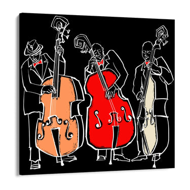 Quadro Stampa su Tela Trinità del Ritmo - CupidoDesign