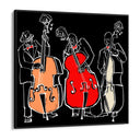 Quadro Stampa su Tela Trinità del Ritmo - CupidoDesign
