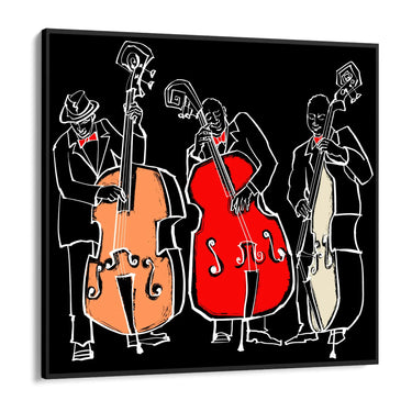 Quadro Stampa su Tela Trinità del Ritmo - CupidoDesign