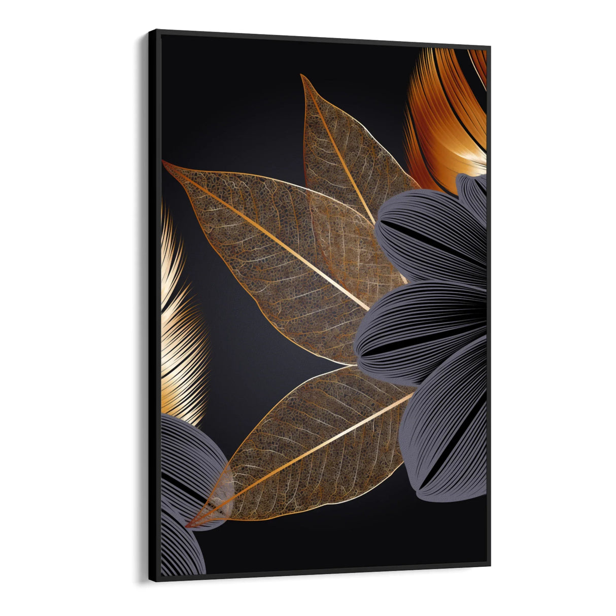 Quadro Stampa su Tela Trio Floreale - CupidoDesign