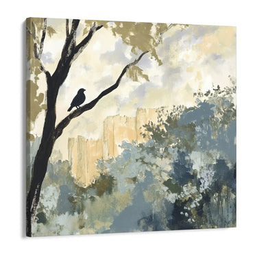 Quadro Stampa su Tela Tronchi nel Vento - CupidoDesign