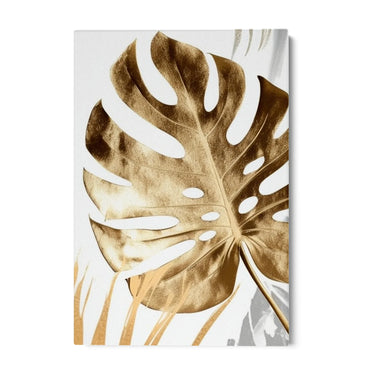 Quadro Stampa su Tela Tropical Gold - CupidoDesign