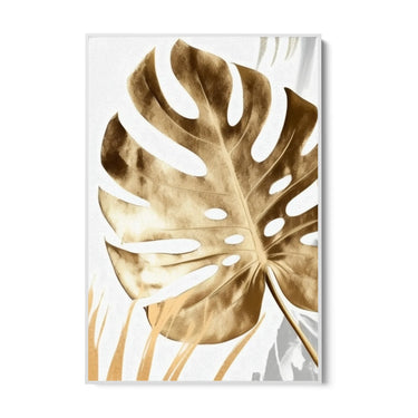 Quadro Stampa su Tela Tropical Gold - CupidoDesign