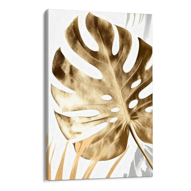 Quadro Stampa su Tela Tropical Gold - CupidoDesign