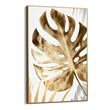 Quadro Stampa su Tela Tropical Gold - CupidoDesign