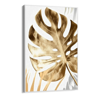Quadro Stampa su Tela Tropical Gold - CupidoDesign