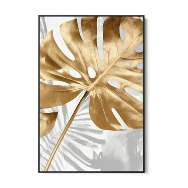 Quadro Stampa su Tela Tropical Gold - CupidoDesign